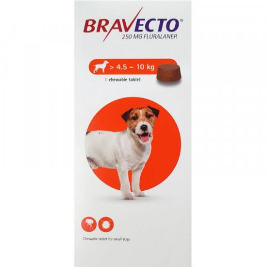 Poza cu Bravecto 4,5- 10 kg 250 mg