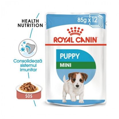 Poza cu Royal canin plic Mini puppy 85 g