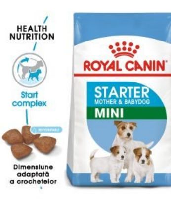 Poza cu Royal canin Mini Starter Mother and Babydog sac 8,5 kg