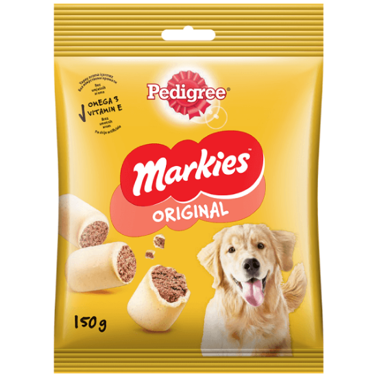 Poza cu    Recompense pentru caini Pedigree Markies 150g