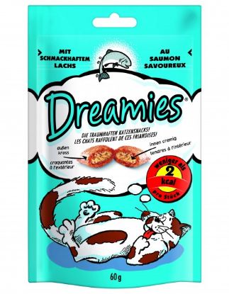 Poza cu Dreamies cu somon delicios 60 g