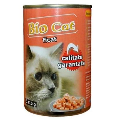 Poza cu Conserva Bio cat 410 g cu ficat