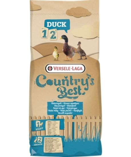 Poza cu Duck 1 Crumble 10 kg, furaj rate starter, brizura, proteina 19 %, Versele Laga