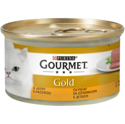 Poza cu GOURMET GOLD MOUSSE CU FICAT, 85g