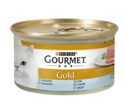 Poza cu Purina Gourmet Gold, pate, Ton, 85 g