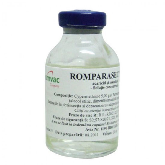 Poza cu ROMPARASECT 5 % Solutie concentrata 20 ml