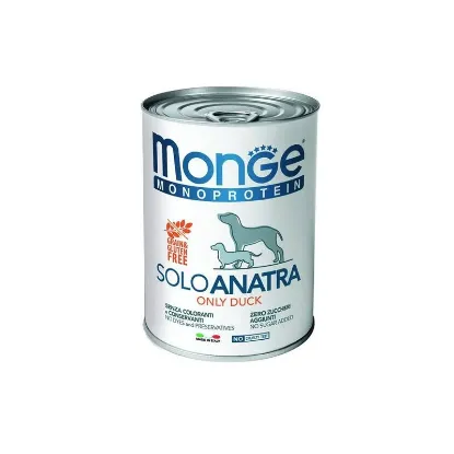 Poza cu  MONGE DOG SOLO (RATA) 400GR MONOPROTEIC