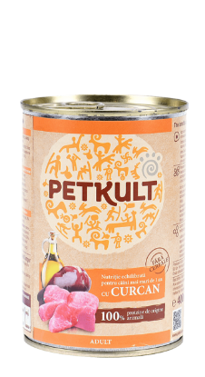 Poza cu Petkult Grain Free  Adult Curcan 400 g