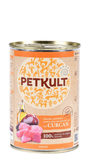 Poza cu Petkult Grain Free  Adult Curcan 400 g