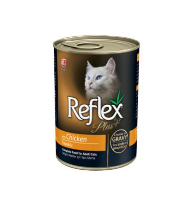 Poza cu Hrana umeda pentru pisici Reflex Plus Cat, Pui in sos, 400g