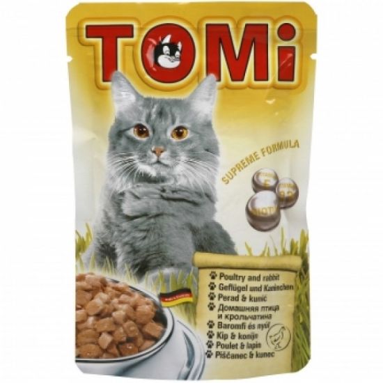 Poza cu Tomi Cat cu Pui si Iepure 100 g