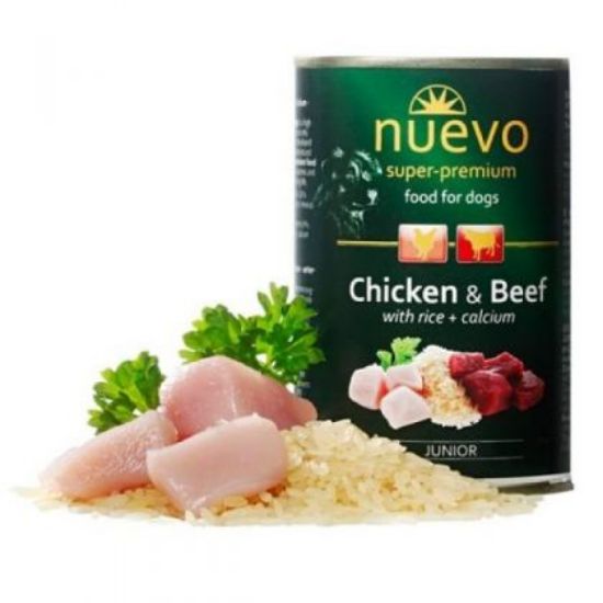 Poza cu CONSERVA NUEVO DOG JUNIOR, 400 G