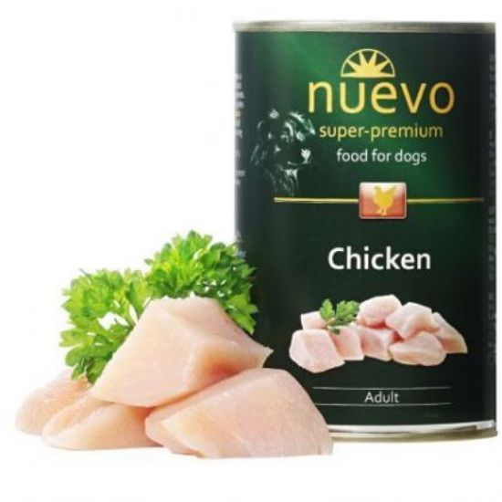 Poza cu CONSERVA NUEVO DOG CU PASARE, 400 G