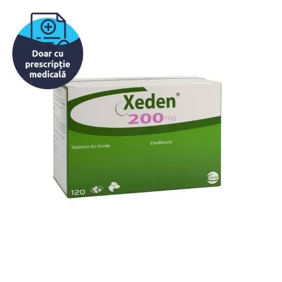 Poza cu XEDEN (Enrofloxacina) 200 MG, capsula la bucata