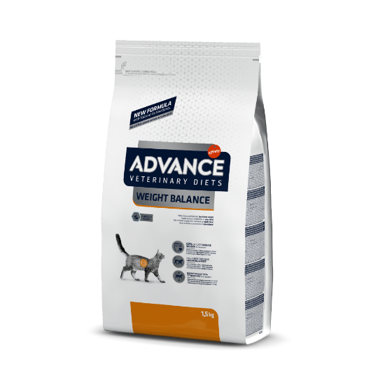 Poza cu Advance Pisică – Weight Balance – Dietă pentru reducerea greutății 1,5 kg