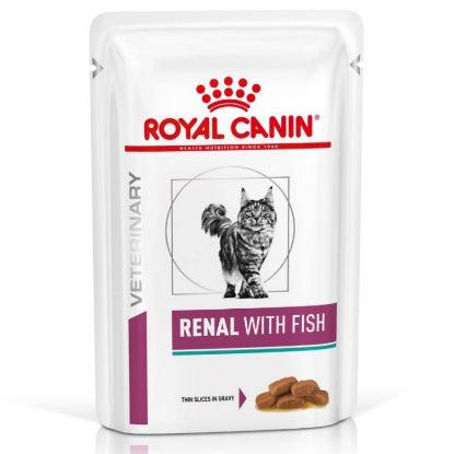 Poza cu Royal Canin pisica plic Renal cu peste 85 g