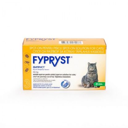 Poza cu Fypryst Cat Spot On 50 mg, o pipeta la bucata