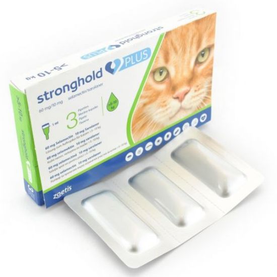 Poza cu Stronghold Plus Pisica 60 mg, 1 ml (5 - 10 kg), 1 pipeta