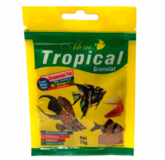 Poza cu Hrana granulata pentru pesti tropicali Ahm 15 g