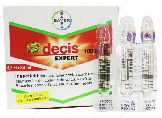 Poza cu Decis® Expert 100 EC 2,5 ml fiola