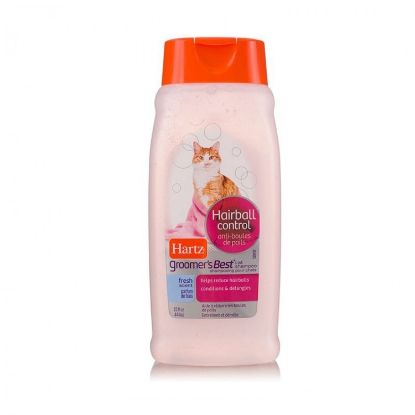 Poza cu Hartz GB Sampon Hairball Control pentru Pisici, 444 ml