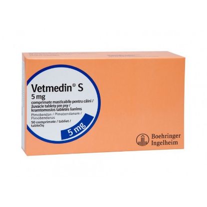 Poza cu Vetmedin 5 mg, 50 comprimate