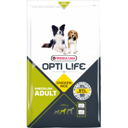 Poza cu VERSELE LAGA OPTI LIFE ADULT MEDIUM, 12.5 KG