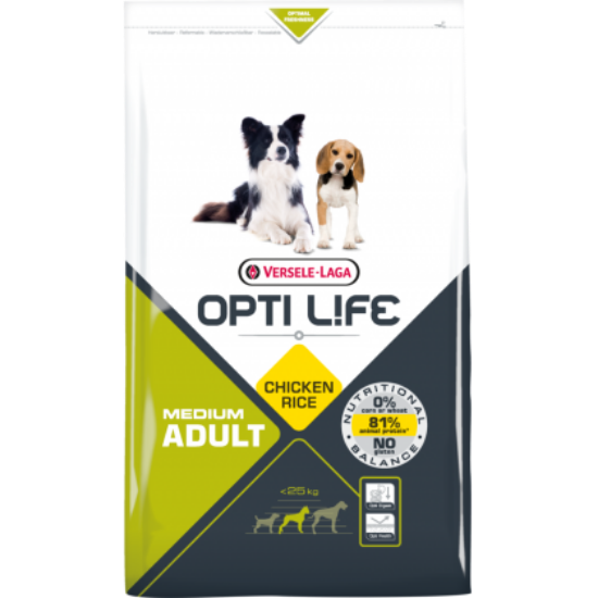 Poza cu VERSELE LAGA OPTI LIFE ADULT MEDIUM, 12.5 KG