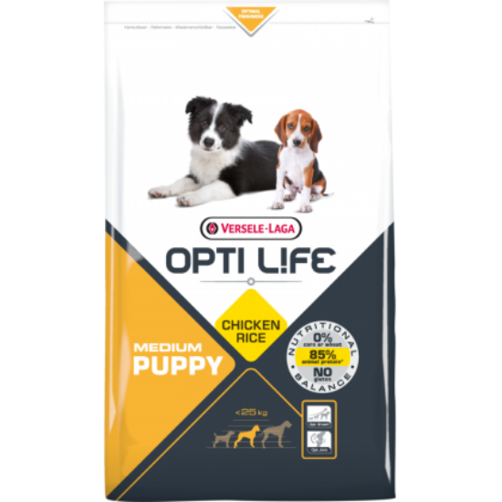 Poza cu VERSELE LAGA OPTI LIFE PUPPY MEDIUM 12.5 KG