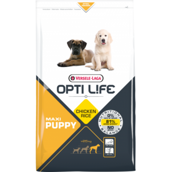 Poza cu VERSELE LAGA OPTI LIFE PUPPY MAXI 12.5 KG