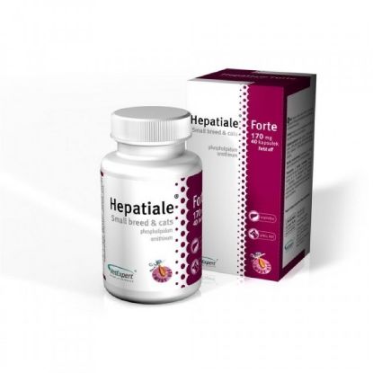 Poza cu HEPATIALE FORTE SMALL BREED & CATS 170 MG - 40 CAPSULE TWIST OFF