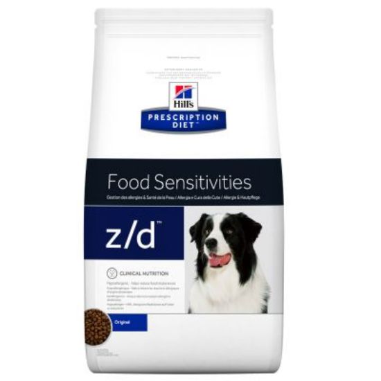 Poza cu Hills Prescription Diet z/d Food Sensitivities Original Hrană câini 10 kg