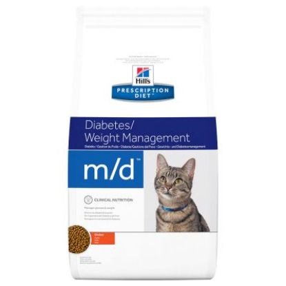 Poza cu Hill's Prescription Diet m/d Diabetes/Weight Management Original Hrană pisici 1,5 kg