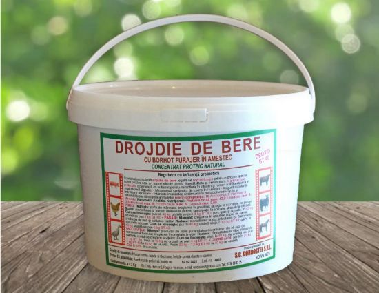 Poza cu DROJDIE DE BERE cu Borhot furajer 3 KG