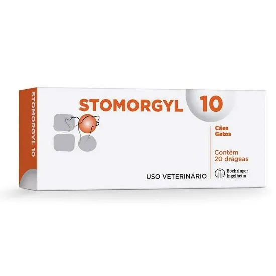 Poza cu STOMORGYL 10 MG - 20 COMPRIMATE